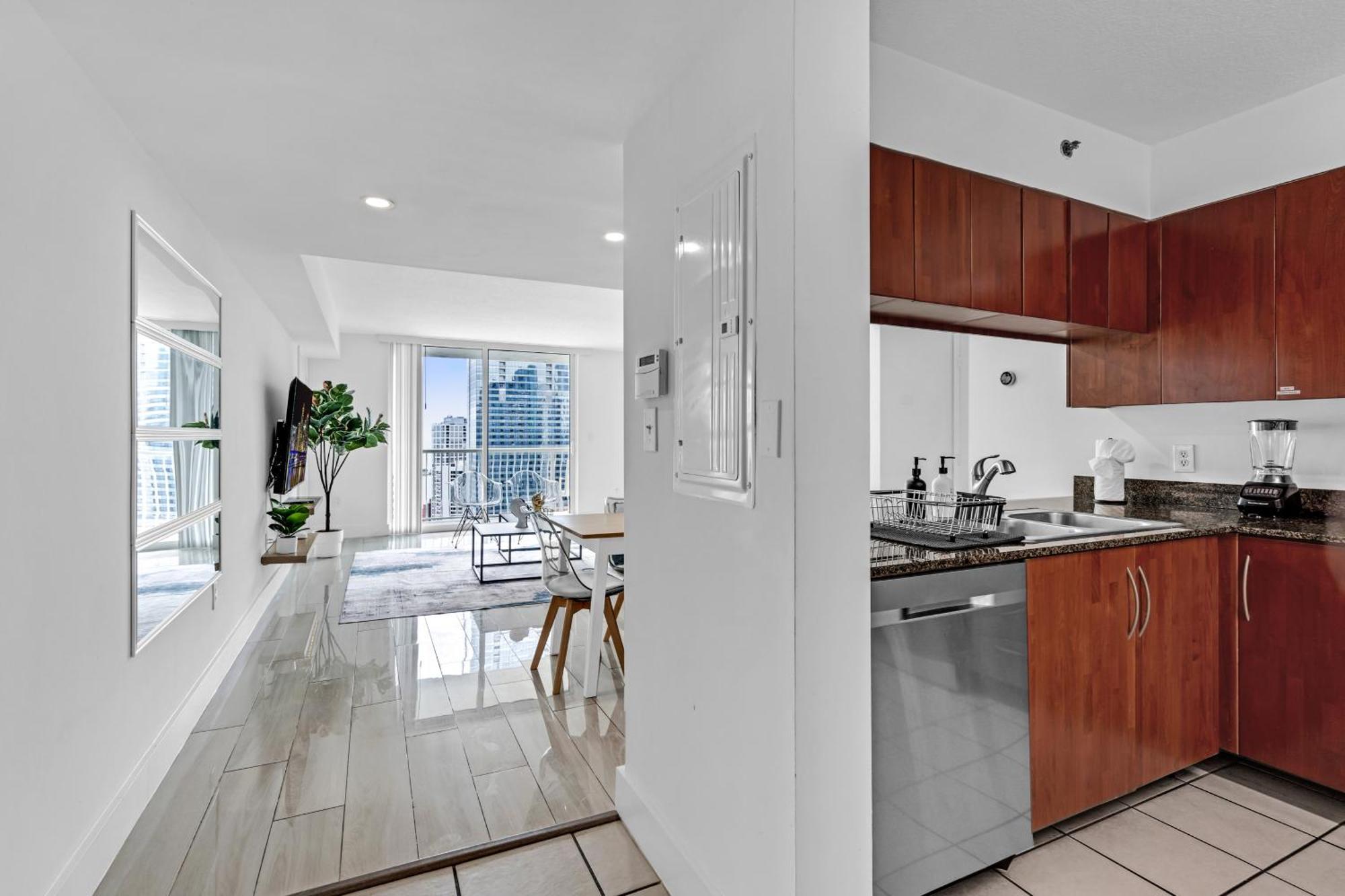Lux 2B/2B Brickell - Free Parking Apartment Miami Bagian luar foto