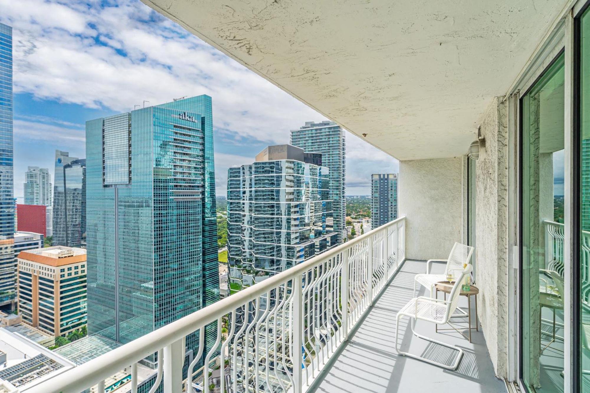 Lux 2B/2B Brickell - Free Parking Apartment Miami Bagian luar foto
