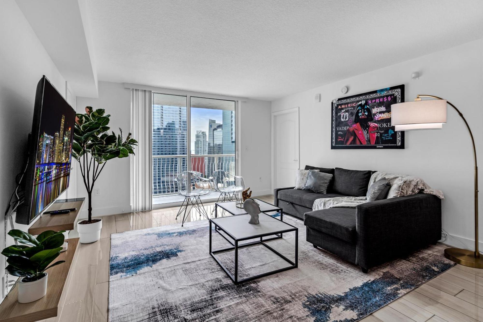 Lux 2B/2B Brickell - Free Parking Apartment Miami Bagian luar foto