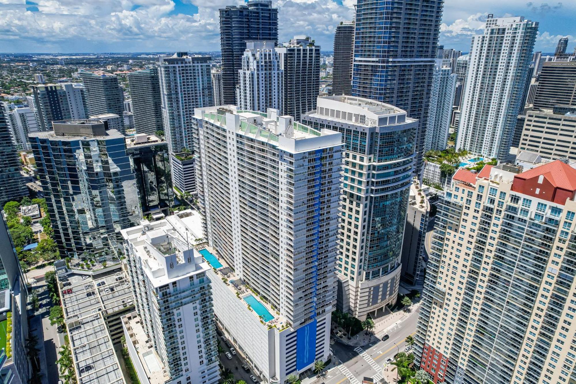 Lux 2B/2B Brickell - Free Parking Apartment Miami Bagian luar foto